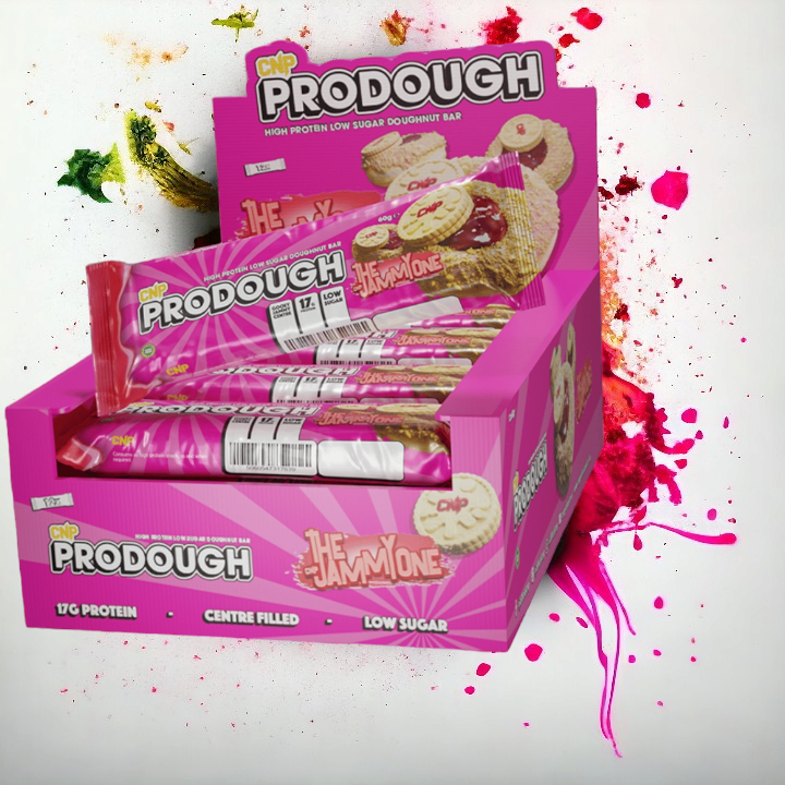CNP Professional ProDough Protein Bars 12x60g in 4 delicious flavours