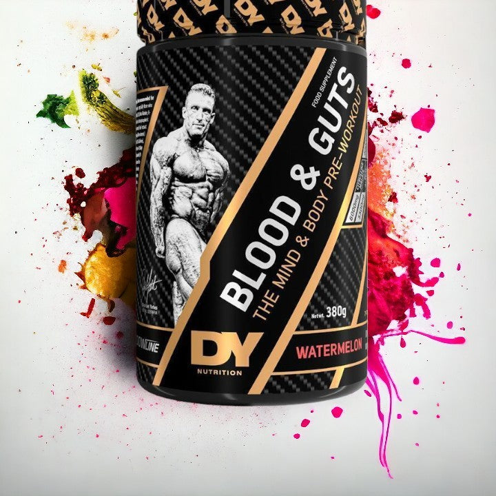 DY Nutrition Blood & Guts Pre Workout 380g Dorian Yates