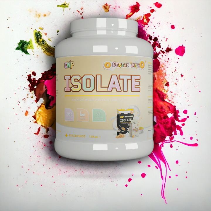 CNP Whey Protein Isolate 60 Servings 1.8kg Premium Protein FREE Shaker