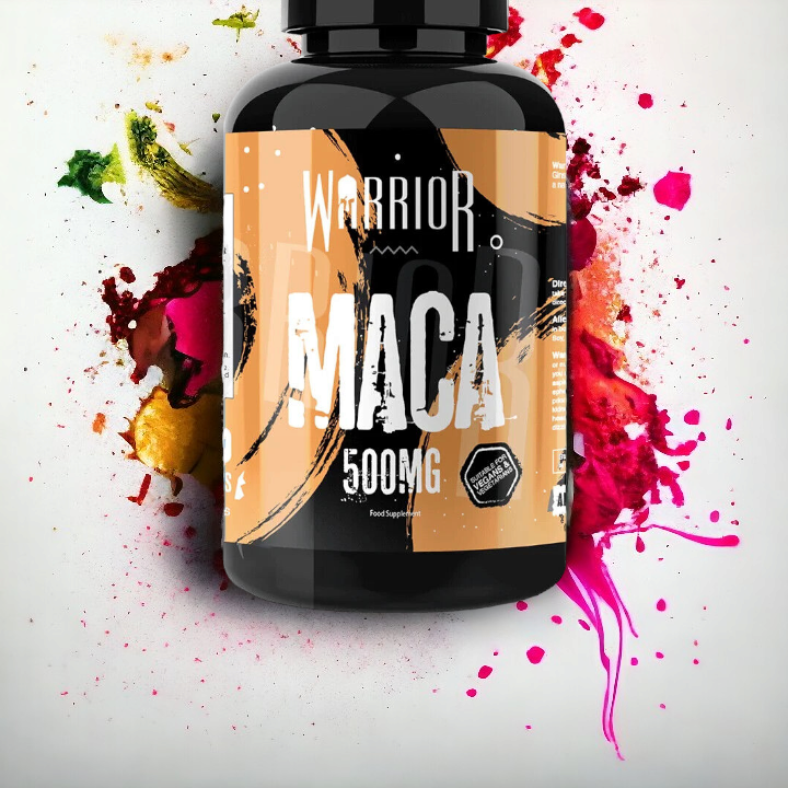 Warrior Maca Root Tabs Not Powder 500mg 60 Tablets Superfood Fertility Sex Drive