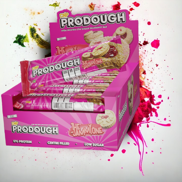 CNP Professional ProDough Protein Bars  12x60g  in 4 delicious flavours