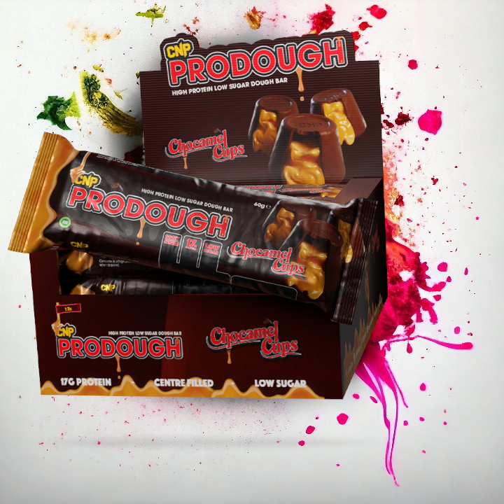 CNP Professional ProDough Protein Bars  12x60g  in 4 delicious flavours