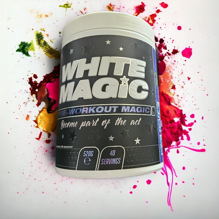 Medi-Evil White Magic 520g increase energy output, increase muscle pumps and focus whilst working out. Best suited for all training enthusiasts.